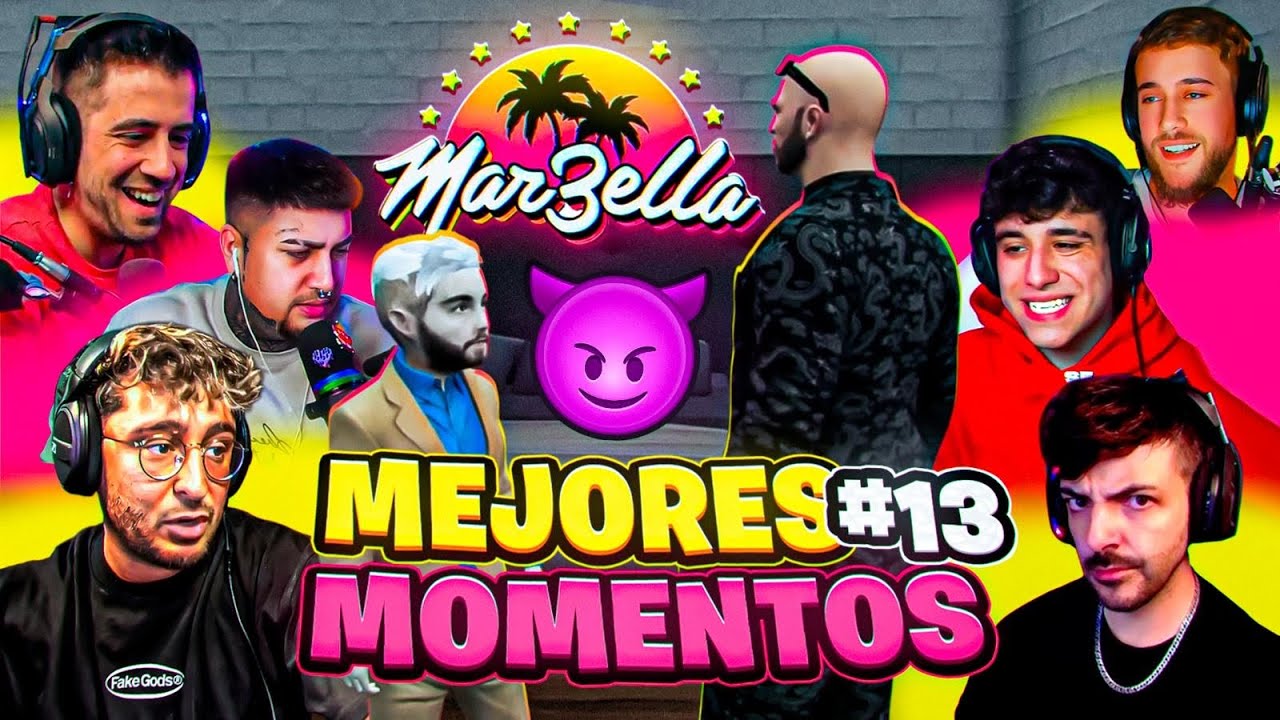 MEJORES MOMENTOS MARBELLA VICE 3 #13😂🌴AURON, NEXXUZ, CAROLA, SPURSITO #marbellavice #mejoresmomentos
