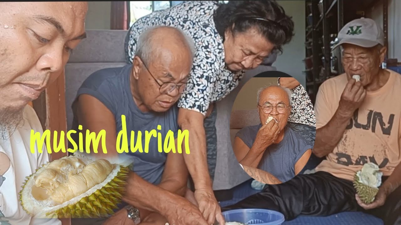 Riuh rendah unboxing durian pasar malam Bintulu//berbaloi beli