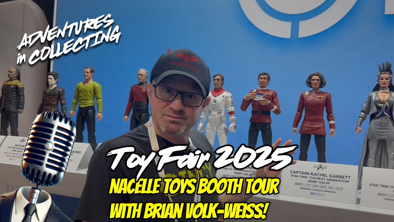 New York Toy Fair 2025: Nacelle Toys Booth Tour with Brian Volk-Weiss