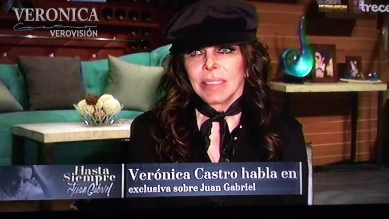 Verónica Castro en Hasta Siempre Juan Gabriel