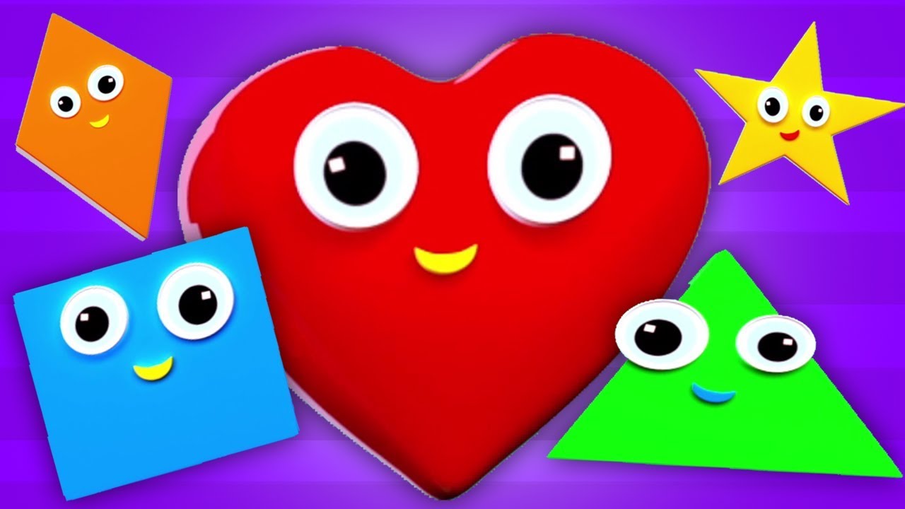 Canzone di forme | impara forma | canzone educativa | Nursery Rhyme | Shapes Song For Kids