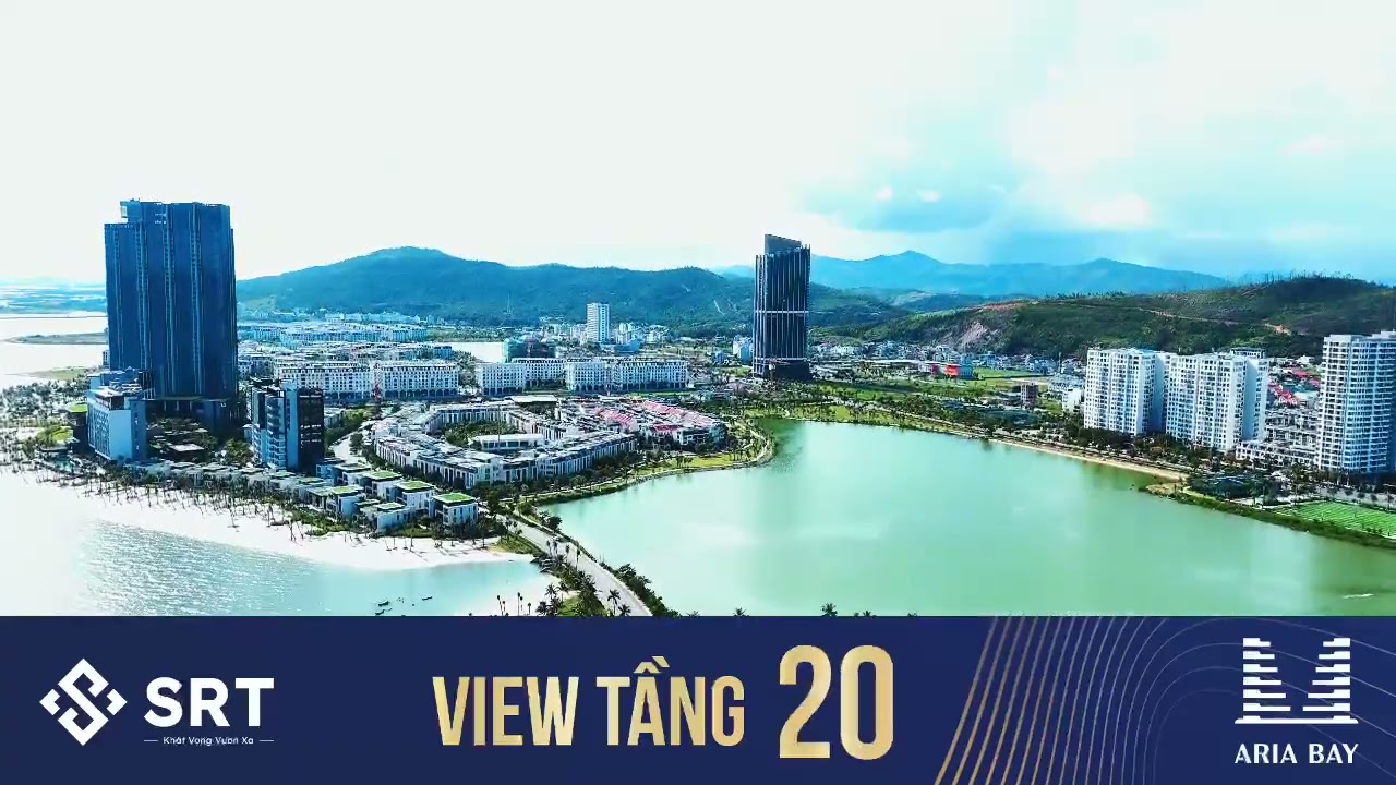 Tầm view c&aacute;c tầng hướng T&acirc;y Bắc căn hộ Aria Bay mặt biển B&atilde;i Ch&aacute;y, Hạ Long