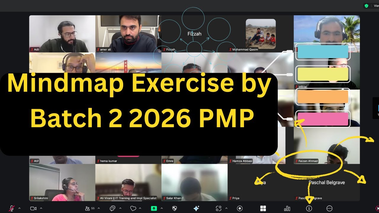 Mindmap for Batch 2 2026 -  Complete PMP in 2026 📱