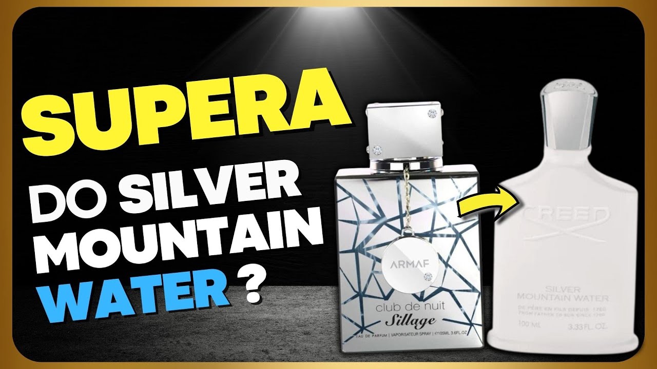 Perfume CLUB DE NUIT SILLAGE da Armaf O melhor CONTRATIPO do SILVER MONTAIN WATER da Creed |  #armaf