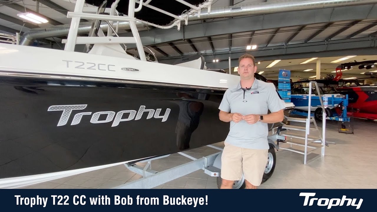Trophy T22 CC Walk Around Details With Bob
