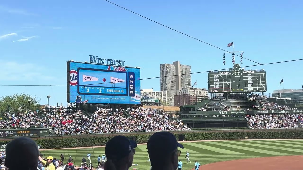 Chicago Cubs Starting Lineup vs Chicago White Sox May 16 2025