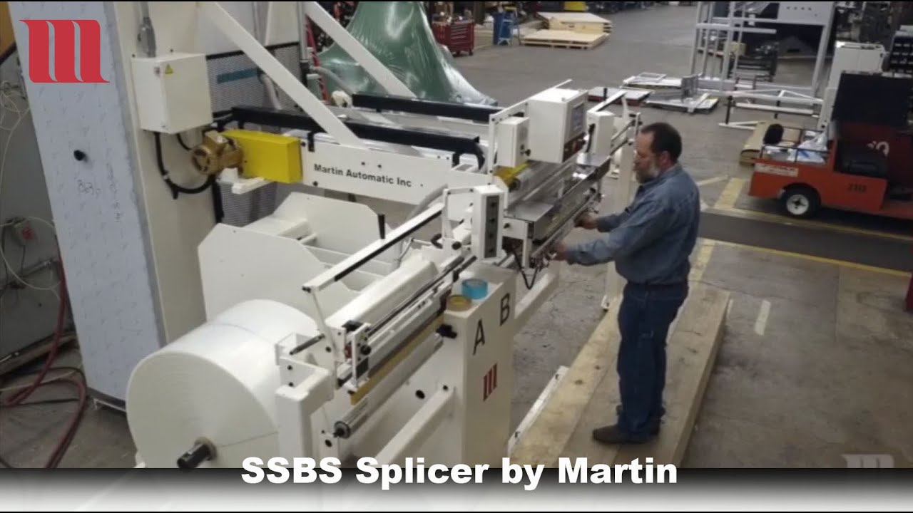 SSBS splicer by Martin Automatic