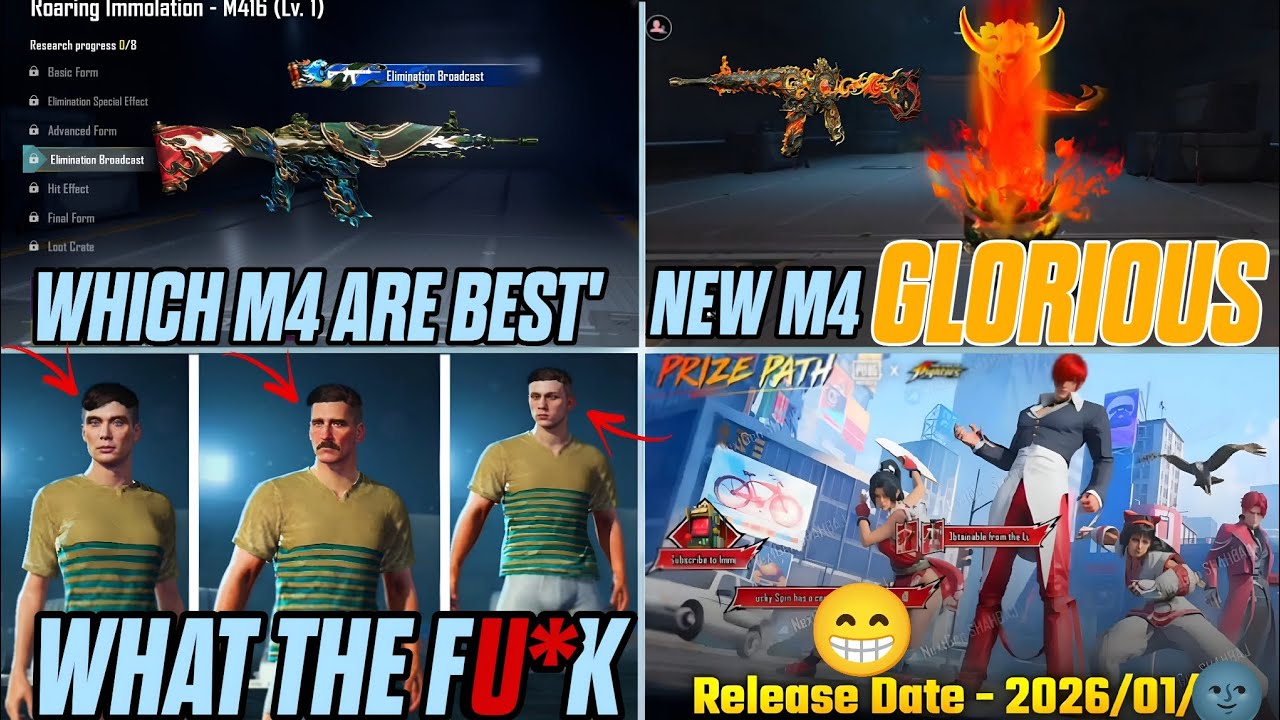 BAKWAAS M4 EVER  🤬 NEW M4 GLORIOUS MOVEMENT 🥳 NEXT PRIZE PATH CONFIRM DATE  