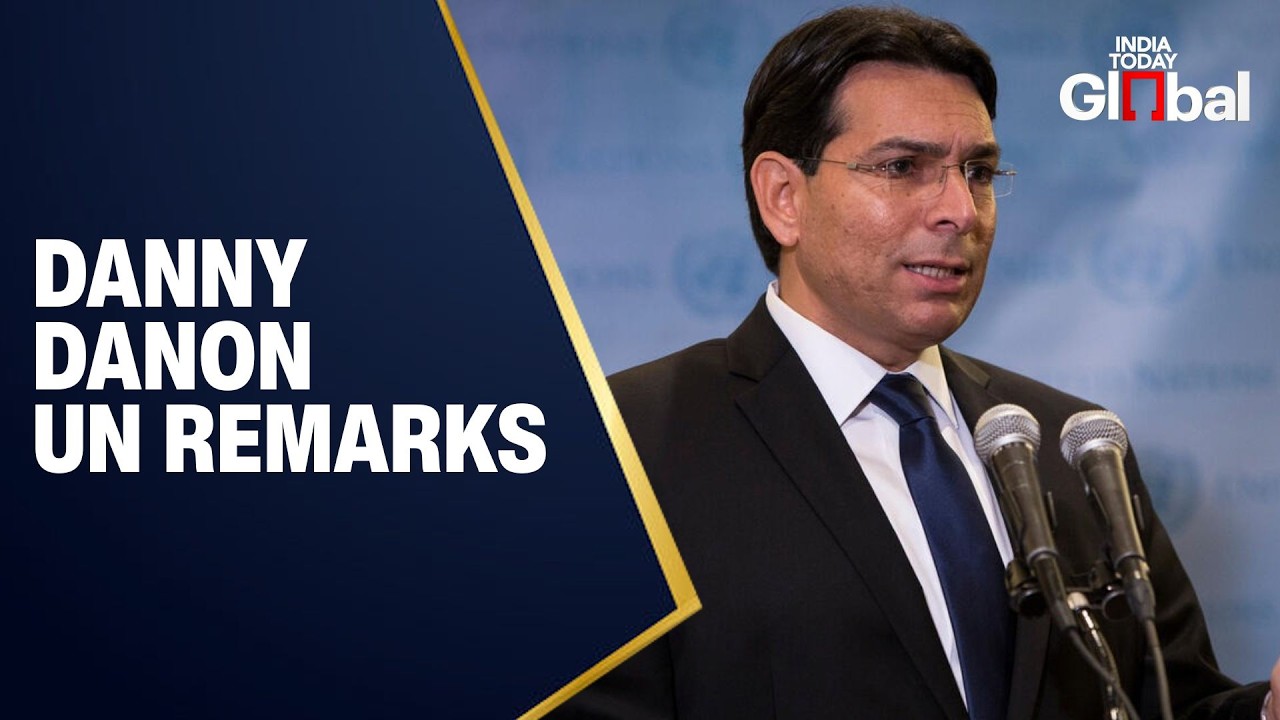 LIVE: Israel’s UN Envoy Danny Danon Speaks to Media at UN Headquarters Stakeout