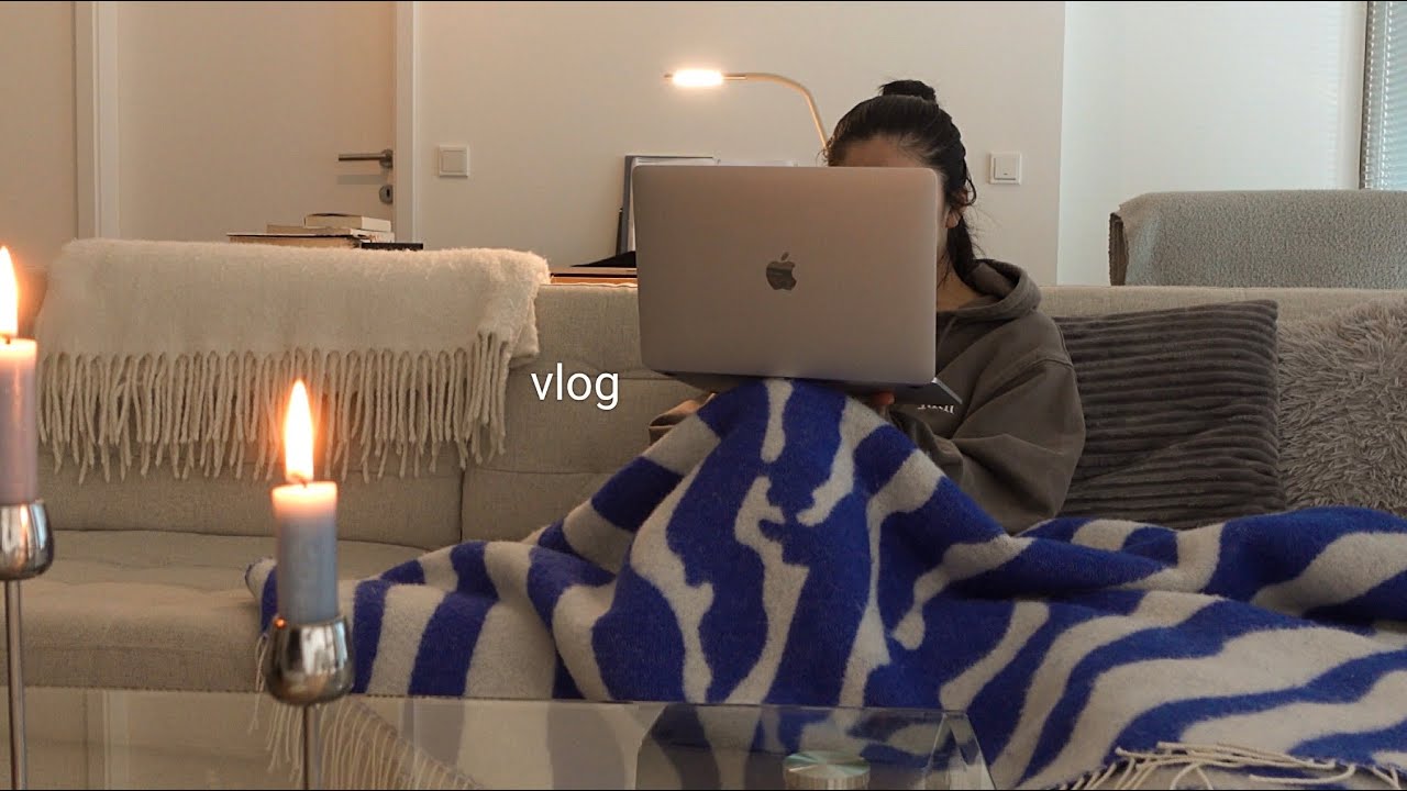 ヨーロッパ日常 |頑張った週の夜のご褒美a quiet work day & cozy evening
