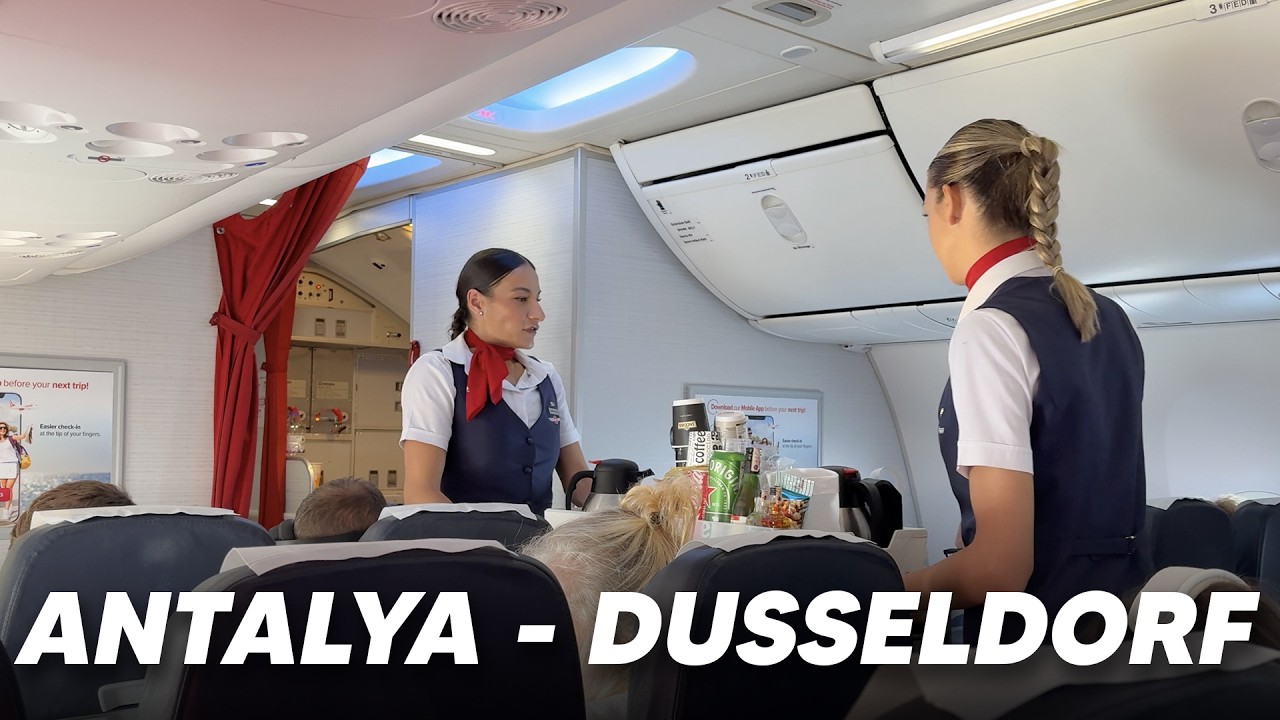 Corendon Airlines Antalya'dan Dusseldorf'a Yolculuk Seyahat Deneyimi! Vize Kullanım İpu&ccedil;ları
