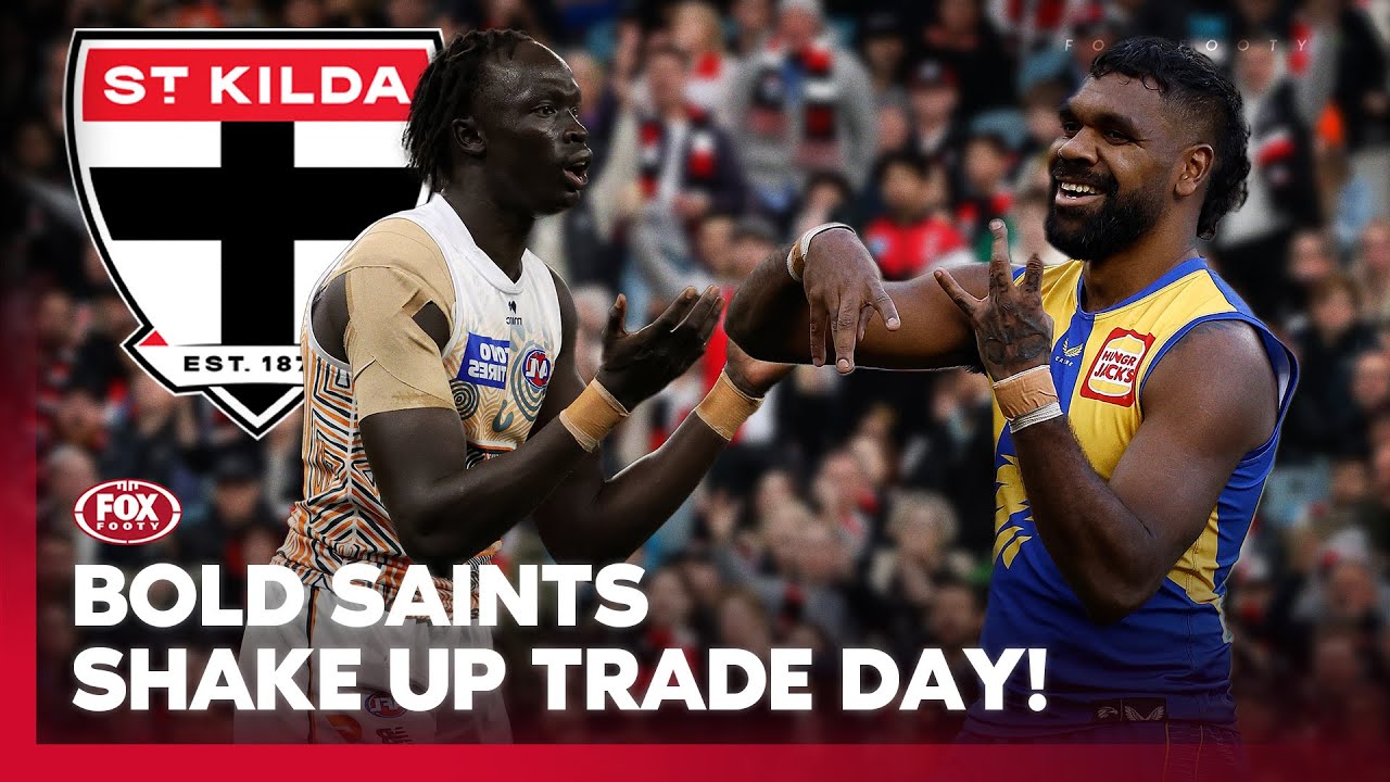 Premiership Eagle Liam Ryan lands at St Kilda! + What's going on with Leek Aleer?! 😱 | Trading Day