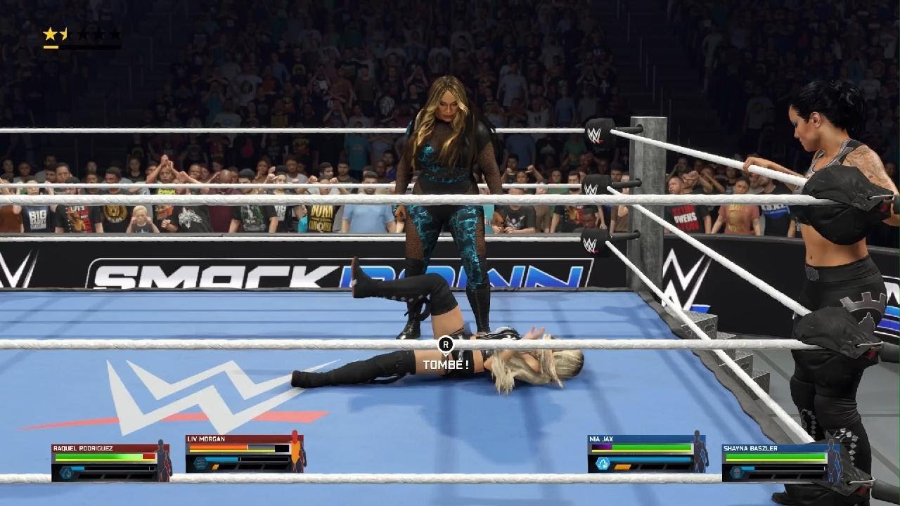 WWE 2K25 tournoi  féminin