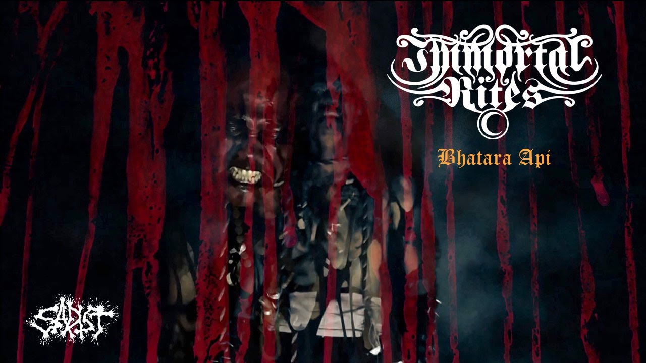 IMMORTAL RITES - Bhatara Api ( Official video Lyrics)