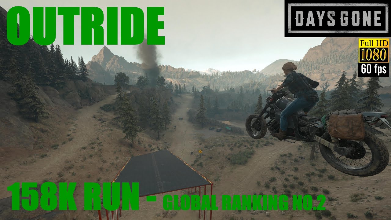Days Gone PS5 - OUTRIDE 158K RUN - Global Ranking No.2