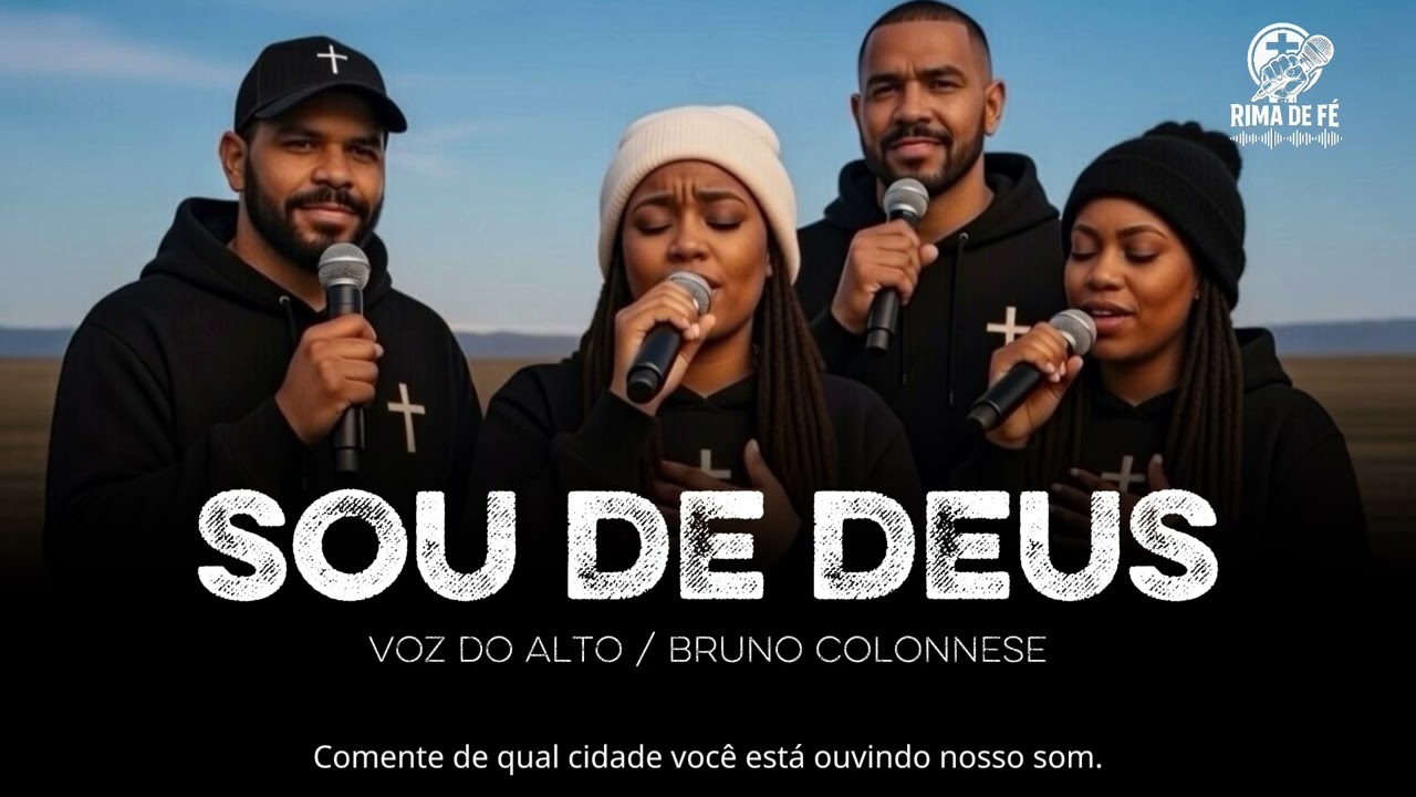 Hip hop rap Gospel | Banda Voz do Alto | Sou de Deus @rimadefe