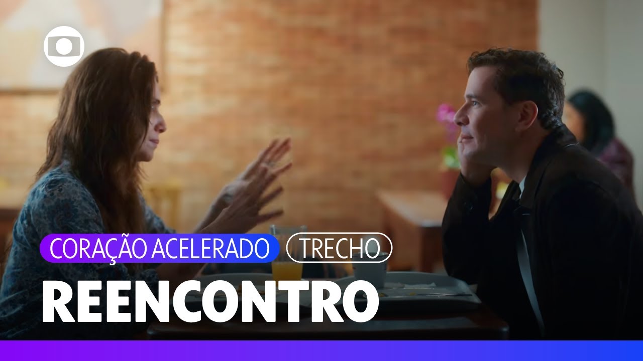Janete e Alaorzinho se reencontram, jantam juntos e o carinho aflora | Cora&ccedil;&atilde;o Acelerado | TV Globo
