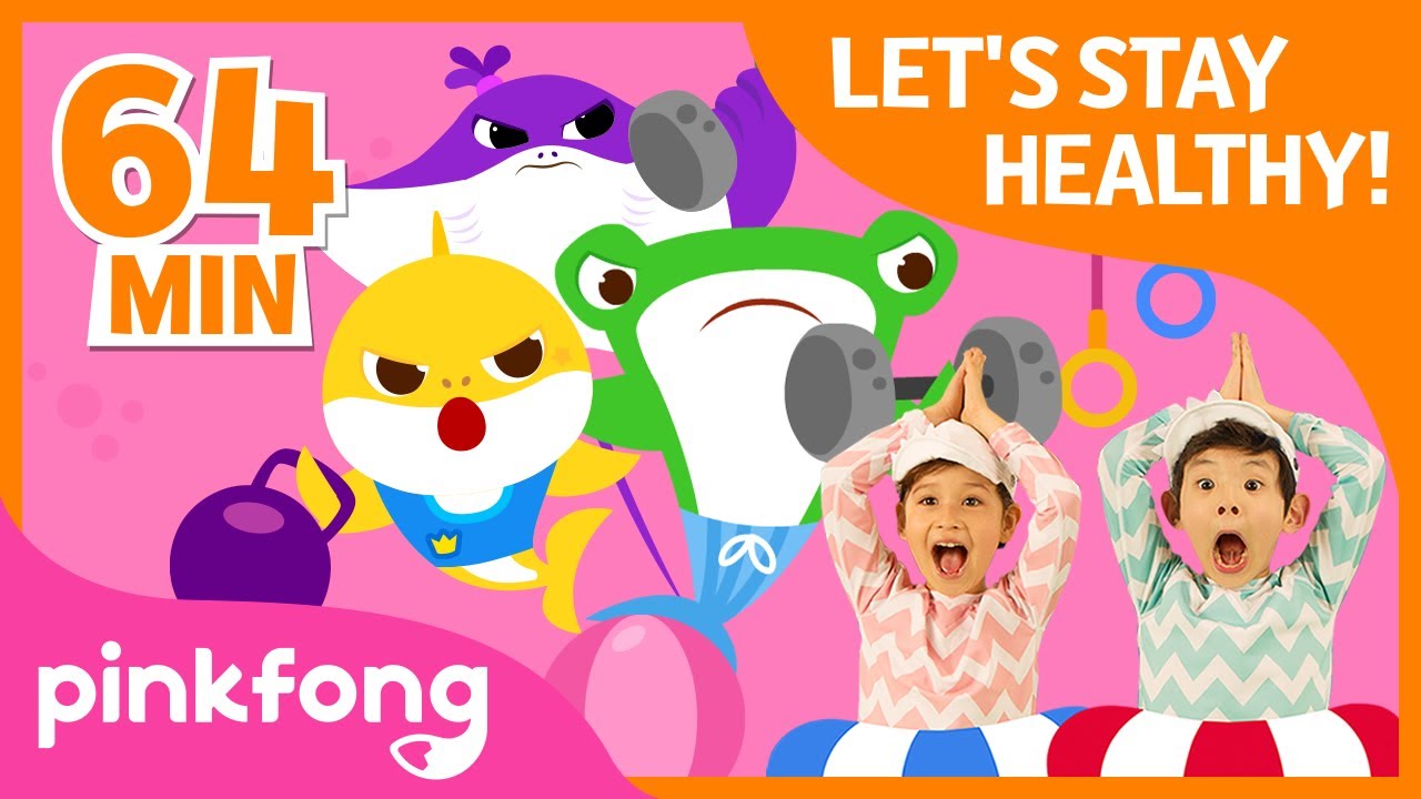 Baby Shark Dance and more | +Compilation | Baby Shark Workout | Pinkfong Songs for Children