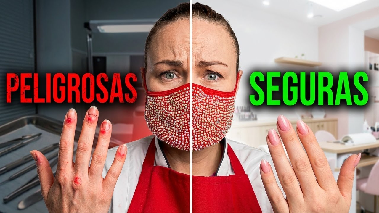 ¿Qué técnicas de manicura son las más seguras? 💅 (Lo que nadie te dice)