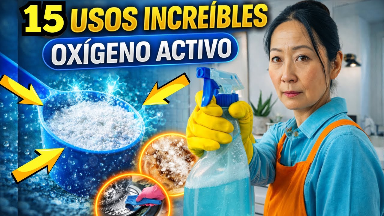 15 USOS DEL OXÍGENO ACTIVO QUE NUNCA IMAGINASTE