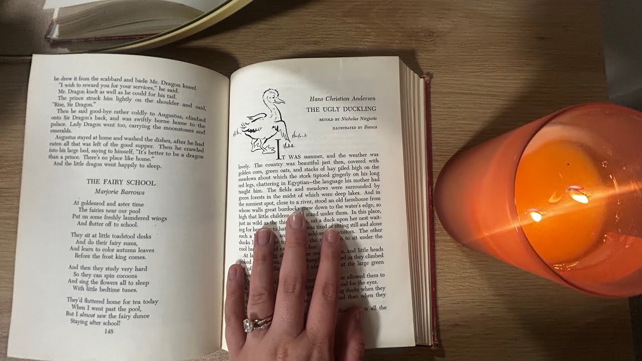 Vintage ASMR Read Aloud “The Ugly Duckling”