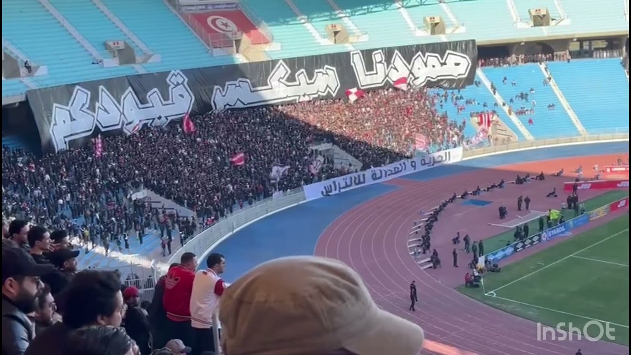 VIRAGE CLUB AFRICAIN AMBIANCE MATCH CA VS asg (11/01/2025)🔴⚪️🔴