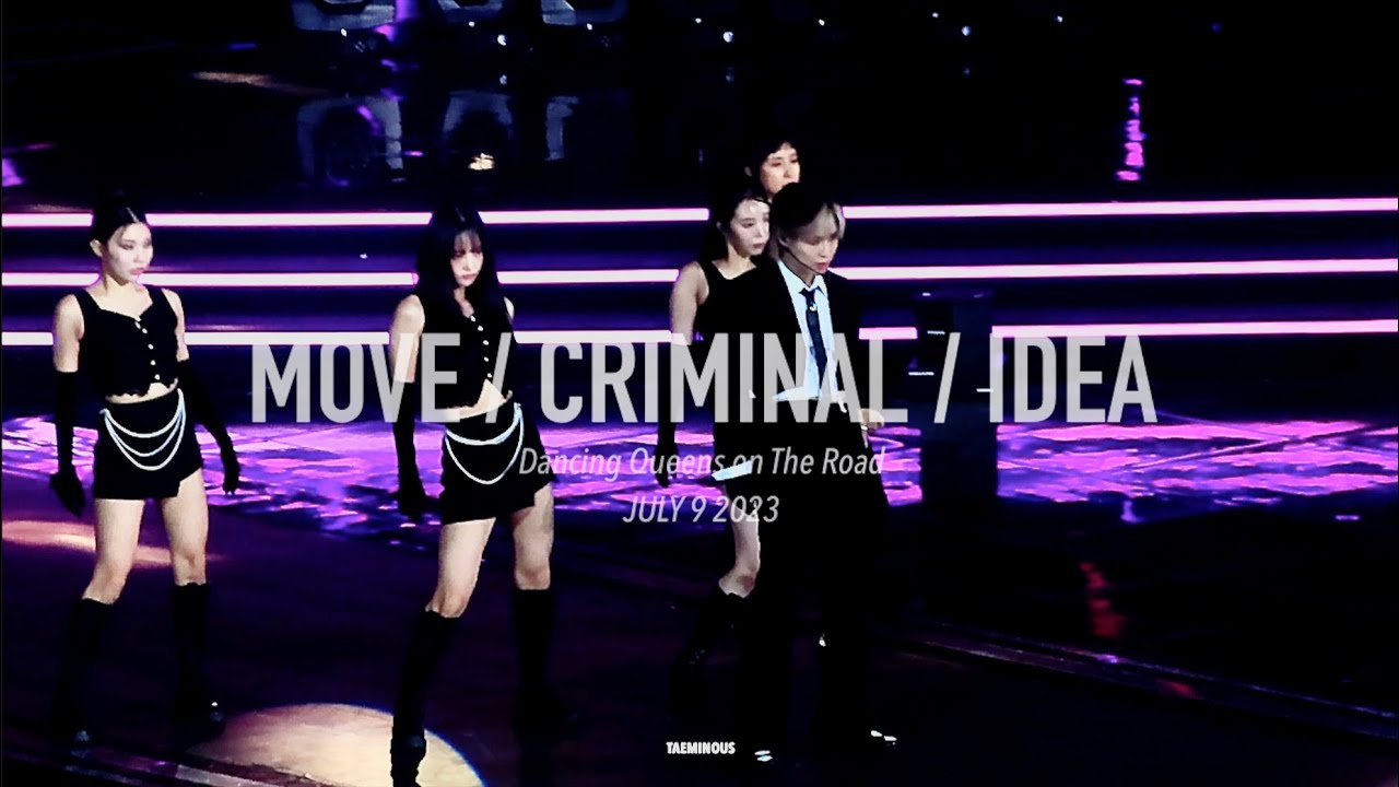 230709 'TAEMIN - MOVE / CRIMINAL / IDEA' at Dancing Queens on The Raod in Seoul
