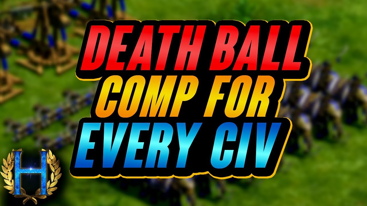 The Best DEATHBALL Composition For Every Civilization | AoE2