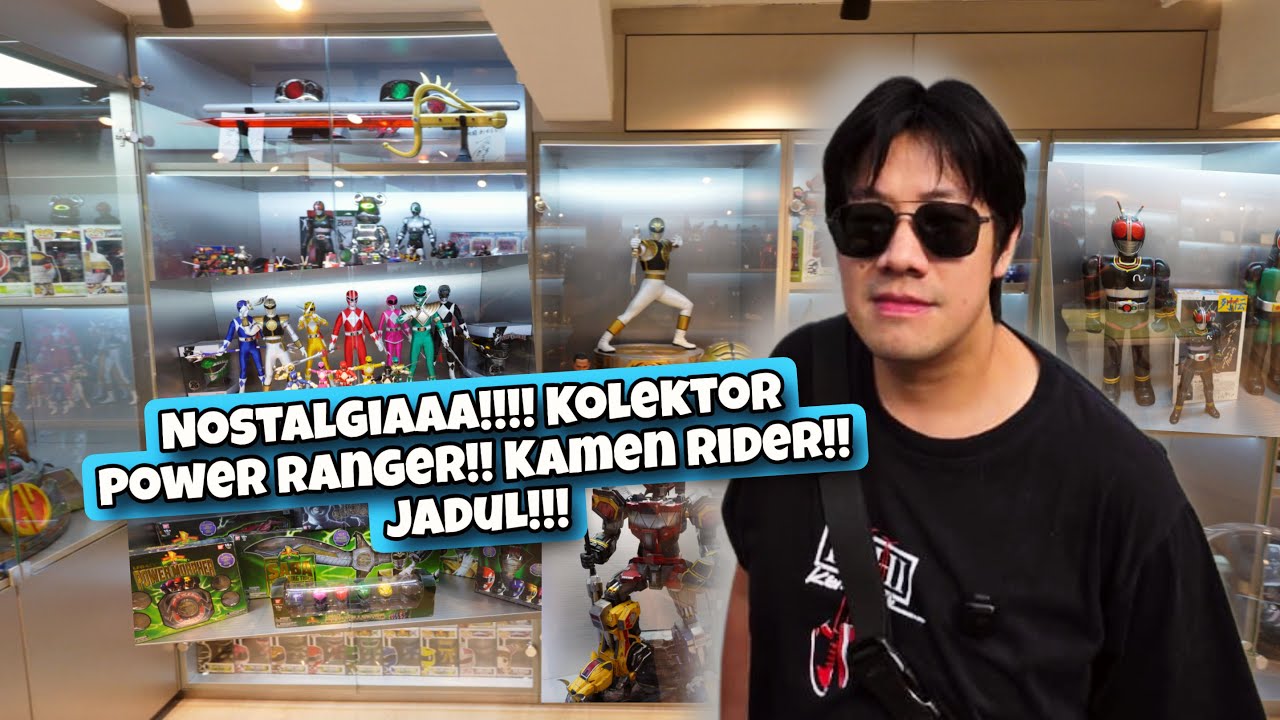 KOLEKTOR VINTAGE NIH!! POWER RANGERS DAN KAMEN RIDER JADUL NYA KEREN ABIS!!!!!
