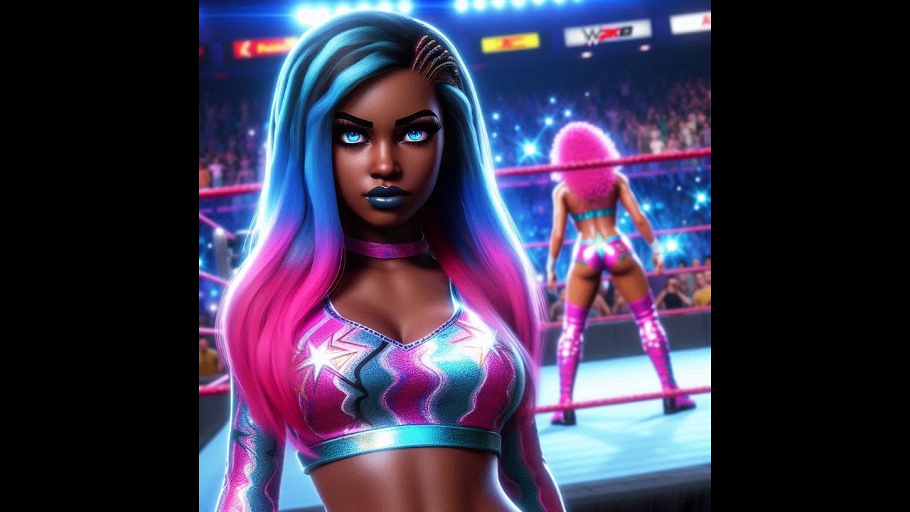 Barry's king play as Cindy angel vs Lita WWE 2K20 my career mode part 9🎮🕹️🎮🕹️👍👍👍👍😁😄🤣😮🤯