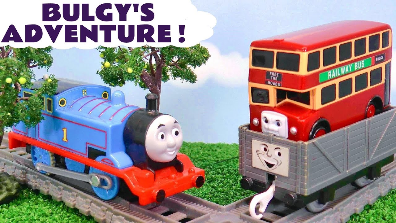 Bulgy's Troublesome Truck Toy Train Story with Thomas Trains
