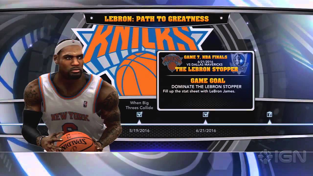 NBA 2K14 LeBrons Path to Greatness Mode Commentary