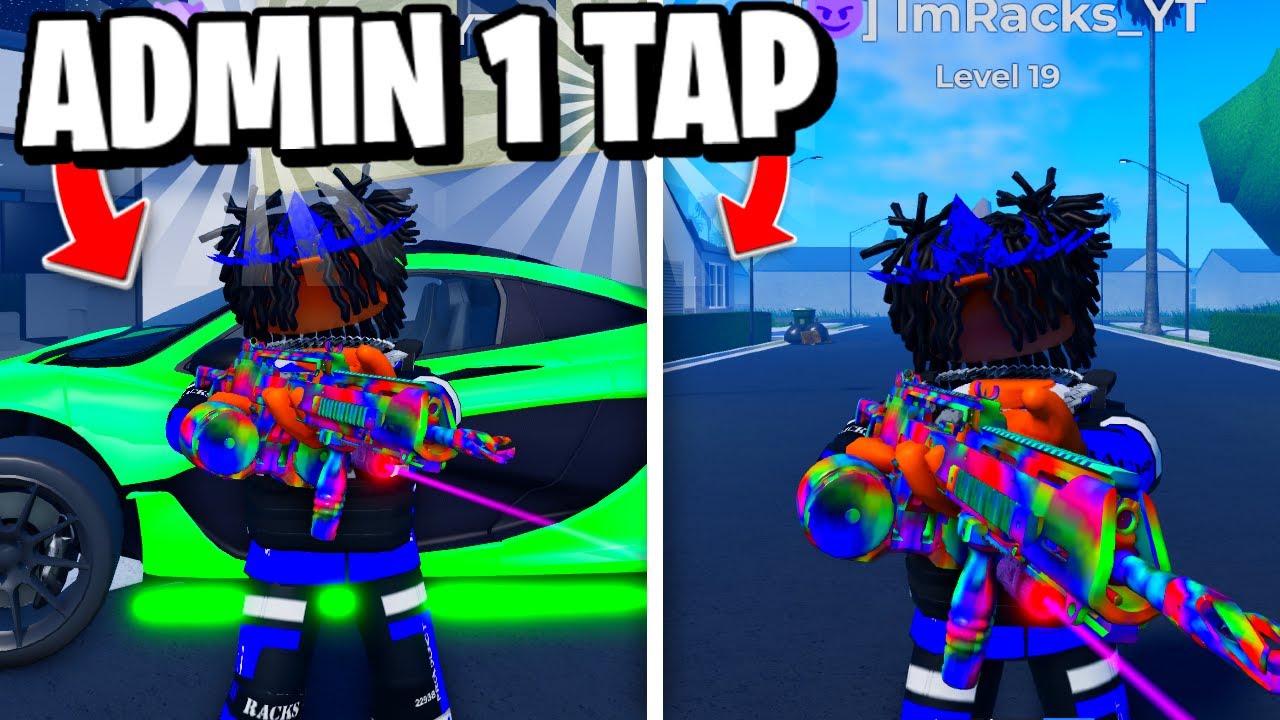Я ИСПОЛЬЗОВАЛ АДМИНИСТА ТОЛЬКО ОДНО НАЖАТИЕ В ROBLOX CALI SHOOTOUT!