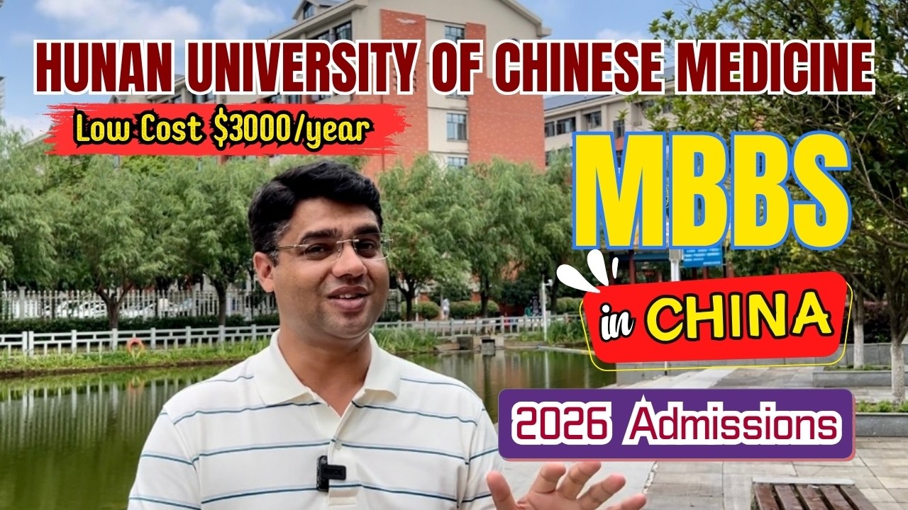 Hunan University of Chinese Medicine 🇨🇳 | #MBBS in China 2026 | Lowest Fees 2026 😍 | Scholarships 👈