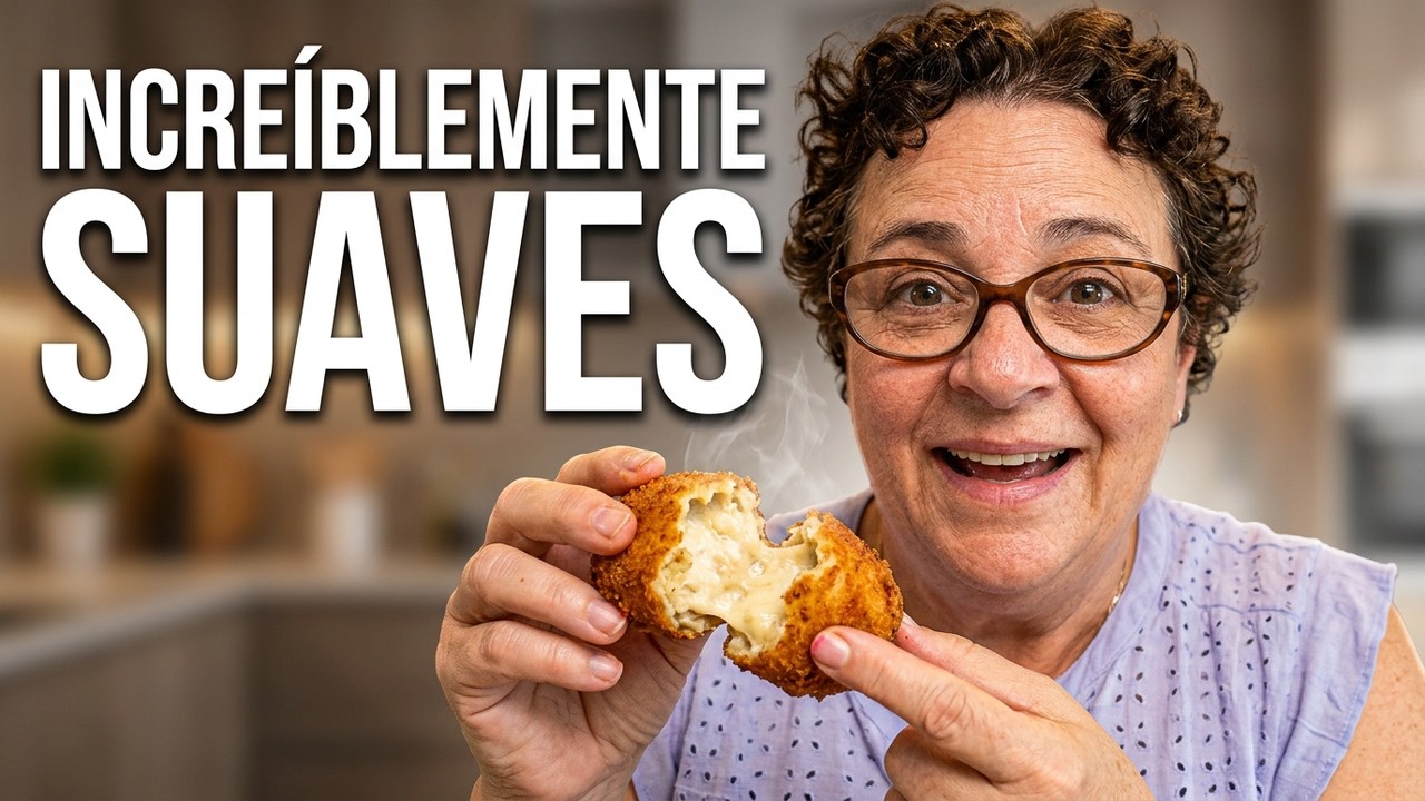 ¡Croquetas de pollo tan suaves que se deshacen en la boca!