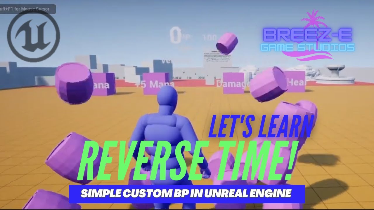 Create These Dynamic Reversible Objects in Time & Space using Unreal Engine Blueprints