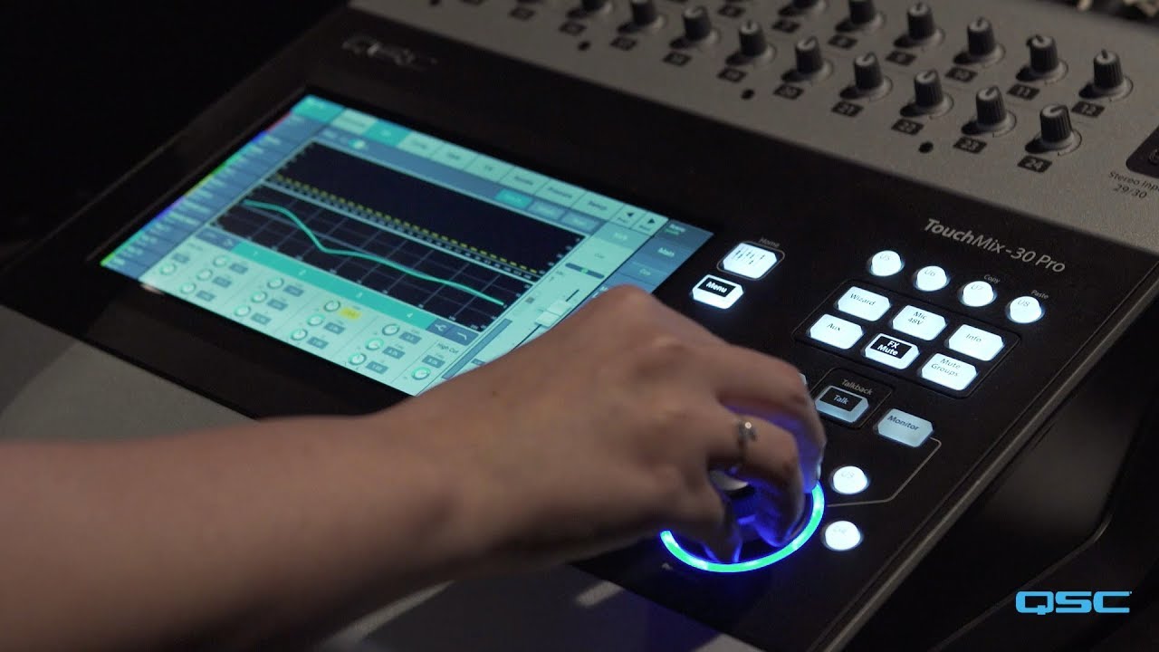 Matt Lowe Chooses the QSC TouchMix-30 Pro for Free Chapel OC | Part 1