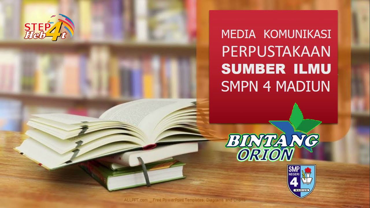 Koleksi Audio Visual Perpustakaan Sumber Ilmu SMPN 4 Madiun || Stepa Hebat