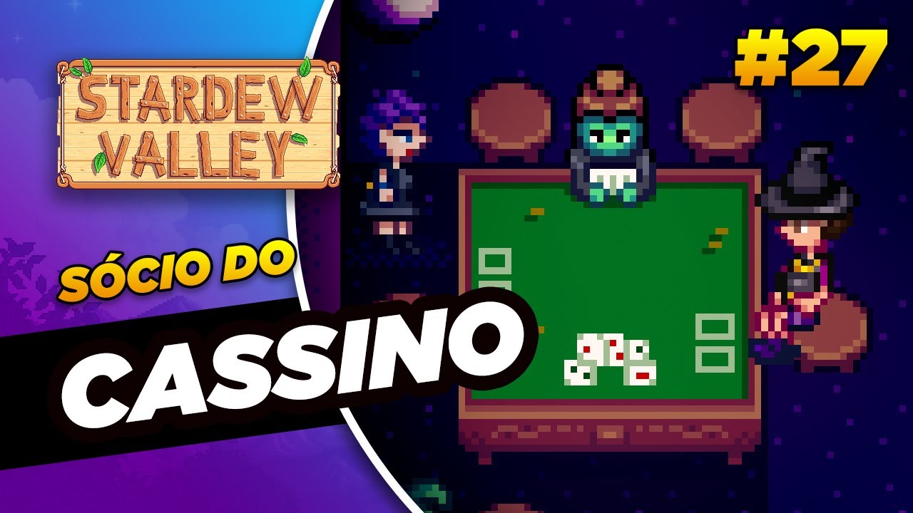 PERDI TUDO NO CASSINO! Aprenda a jogar Stardew #27