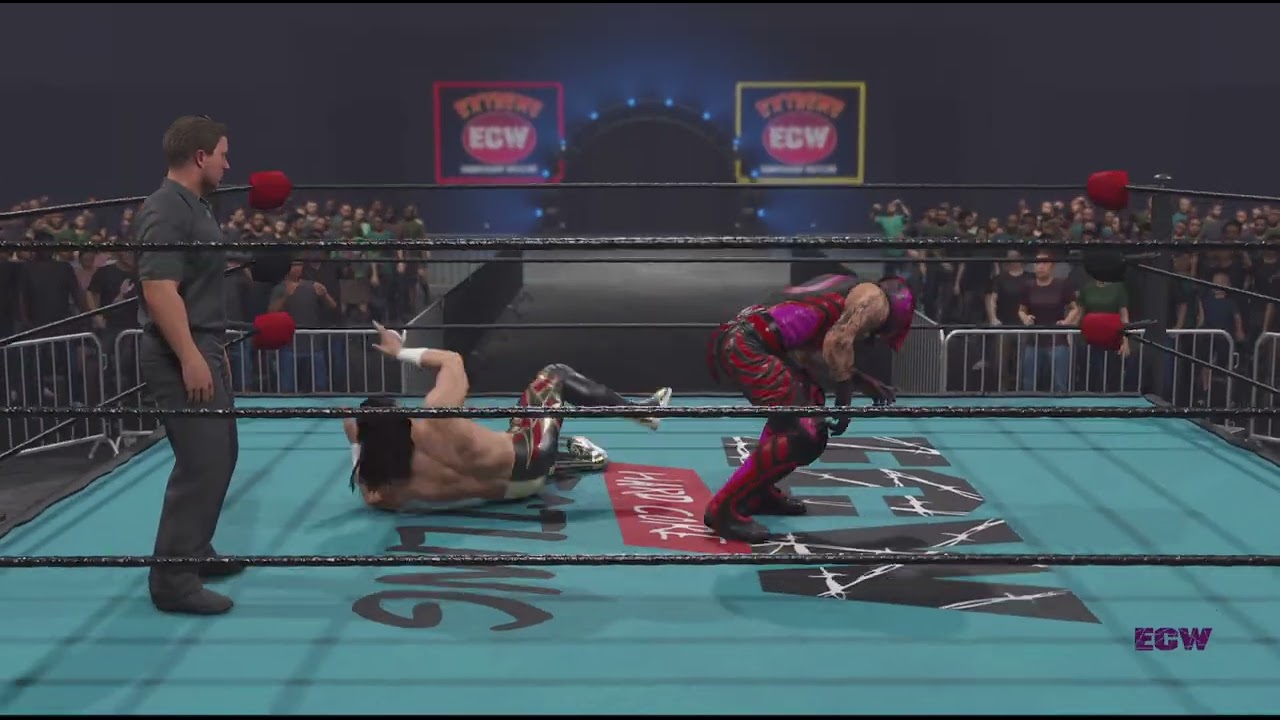 ECW: Penta vs Eddie Guerrero for the #1 contender spot for the ECW TV Title