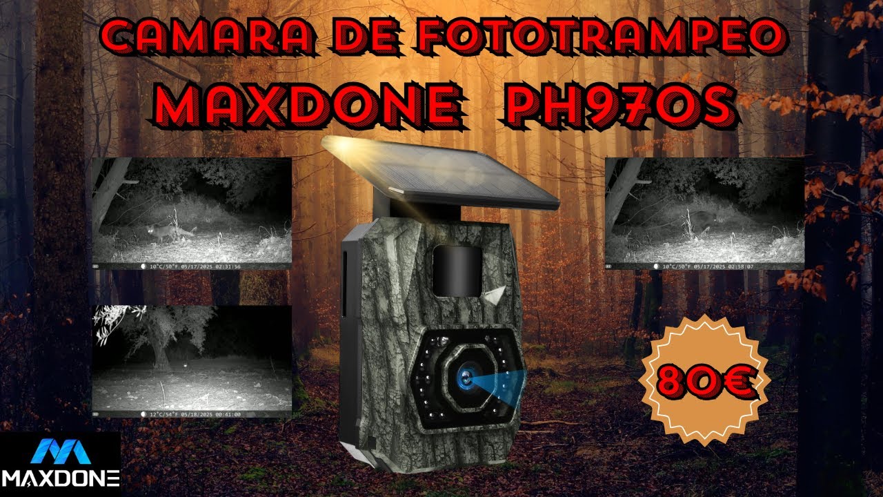 Maxdone PH970S: Esta cámara de fototrampeo me dejó impresionado | Unboxing y Primeras Impresiones 👀