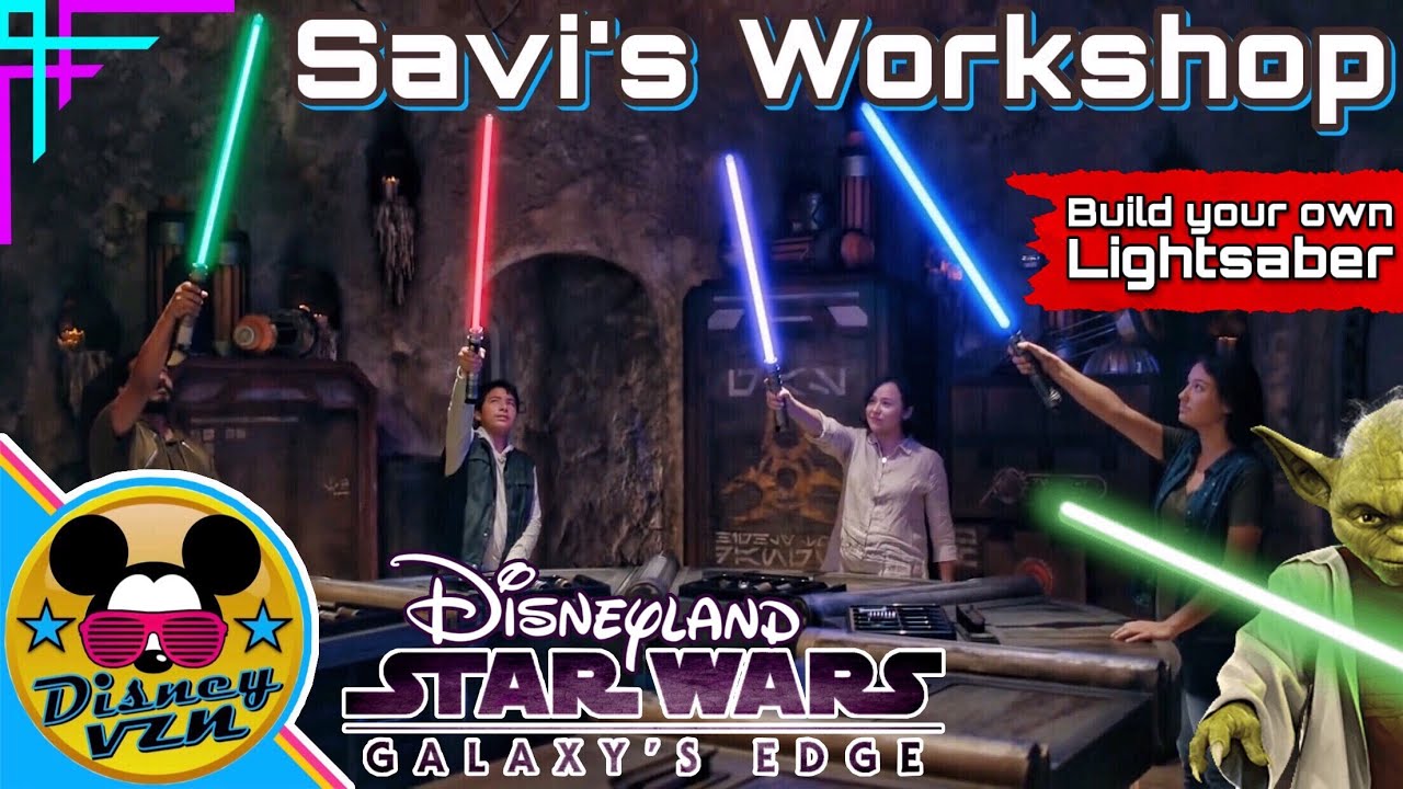 Savi's Workshop Lightsaber Experience - Complete Walkthrough | Star Wars: Galaxy’s Edge, Disneyland