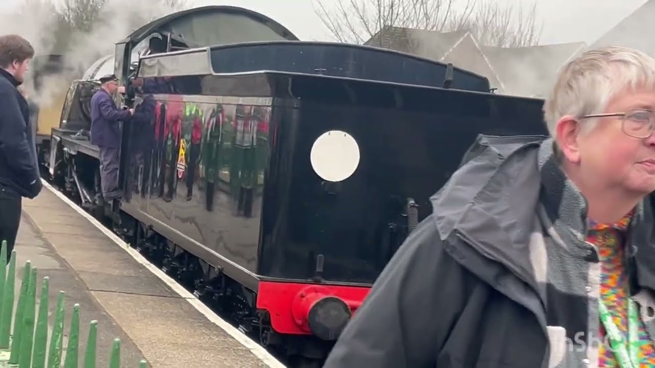 I saw the flying Scotsman 