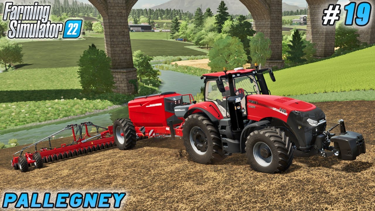 Asset Expansion: Bakery, Tractor, Seeder, and New Farmland | Pallegney Farm | FS 22 | Timelapse #19