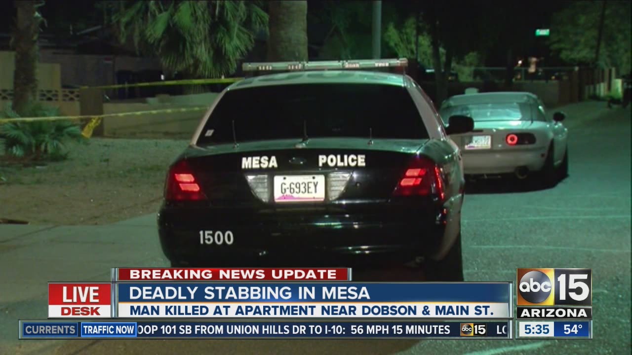 Deadly stabbing investigation in Mesa