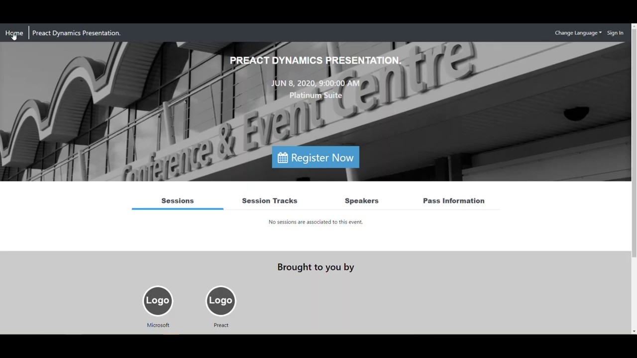 Microsoft Dynamics 365 Marketing - Event Management & Registration