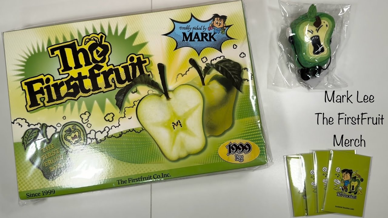 Unboxing: Mark Lee The Firstfruit Merch [The Firstfruit Box, Keyring Plush, and Trading Card Packs]