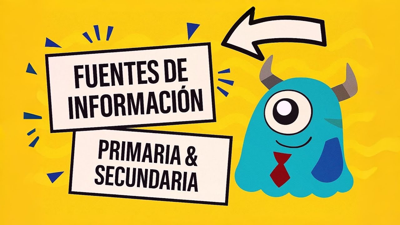 🌟👉🏻 FUENTES PRIMARIAS Y SECUNDARIAS (Datos primarios y secundarios) tipos de información
