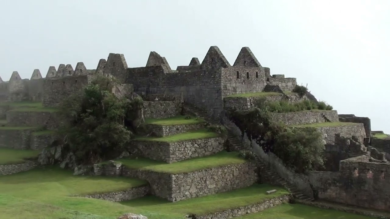 I visited the Inca Ruins in Peru.