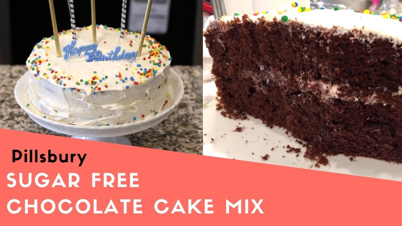 Pillsbury Cake Sugar Free Cake Mix (Chocolate)